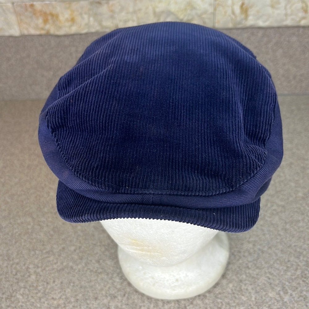 GAP Navy corduroy dob Newsies Newspaper Boy cap Hat Toddler M/L 4-5 years